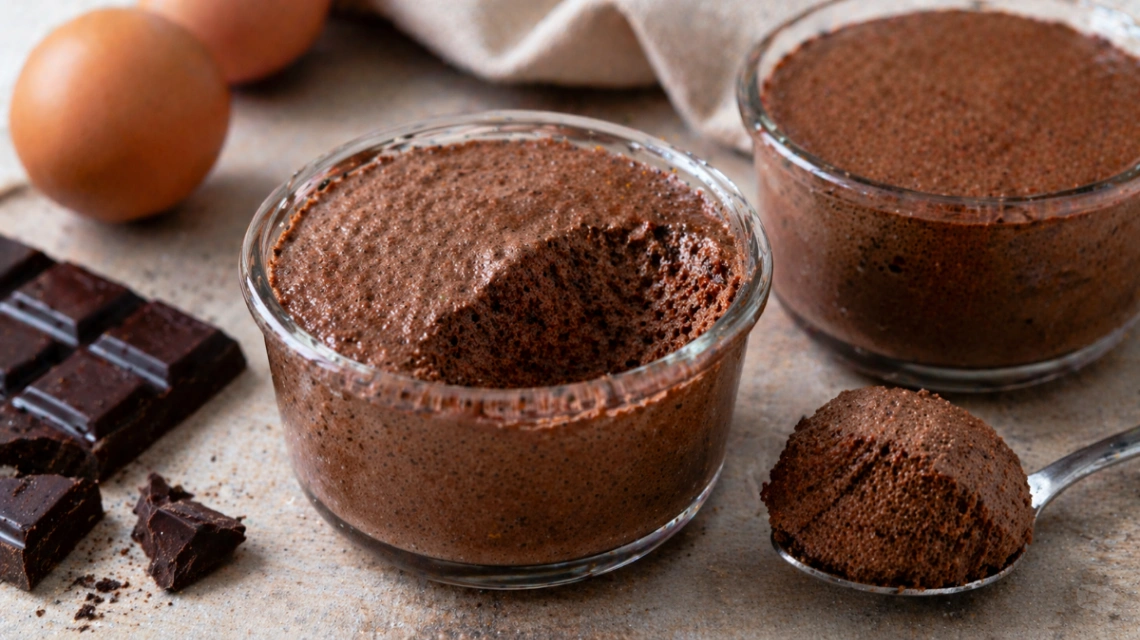 Plat : Mousse au chocolat aérienne au Magimix Cook Expert