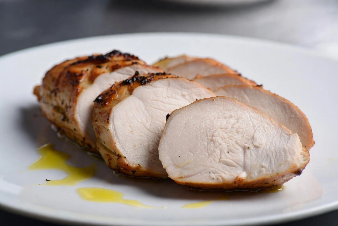 Plat : Blanc de poulet ultra tendre