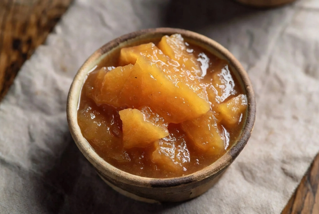 Plat : Compote de pommes minute