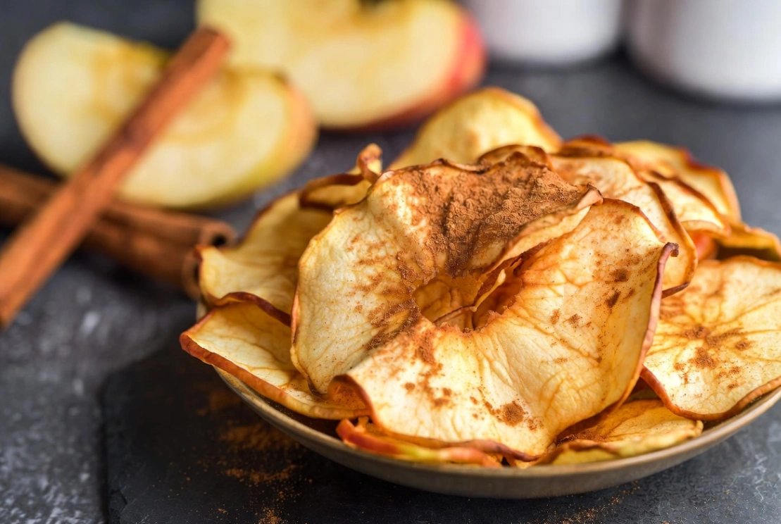 Plat : Chips de pommes cannelle