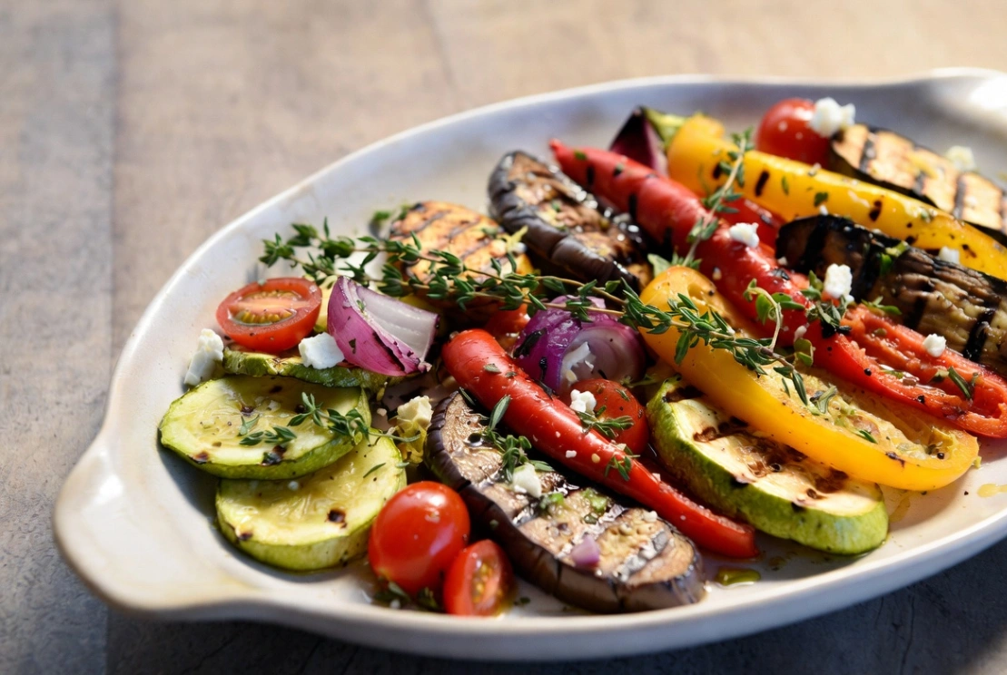 Plat : Légumes grillés méditerranéens