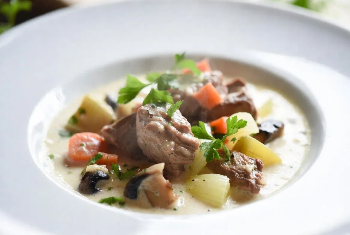 Plat : Blanquette de veau express