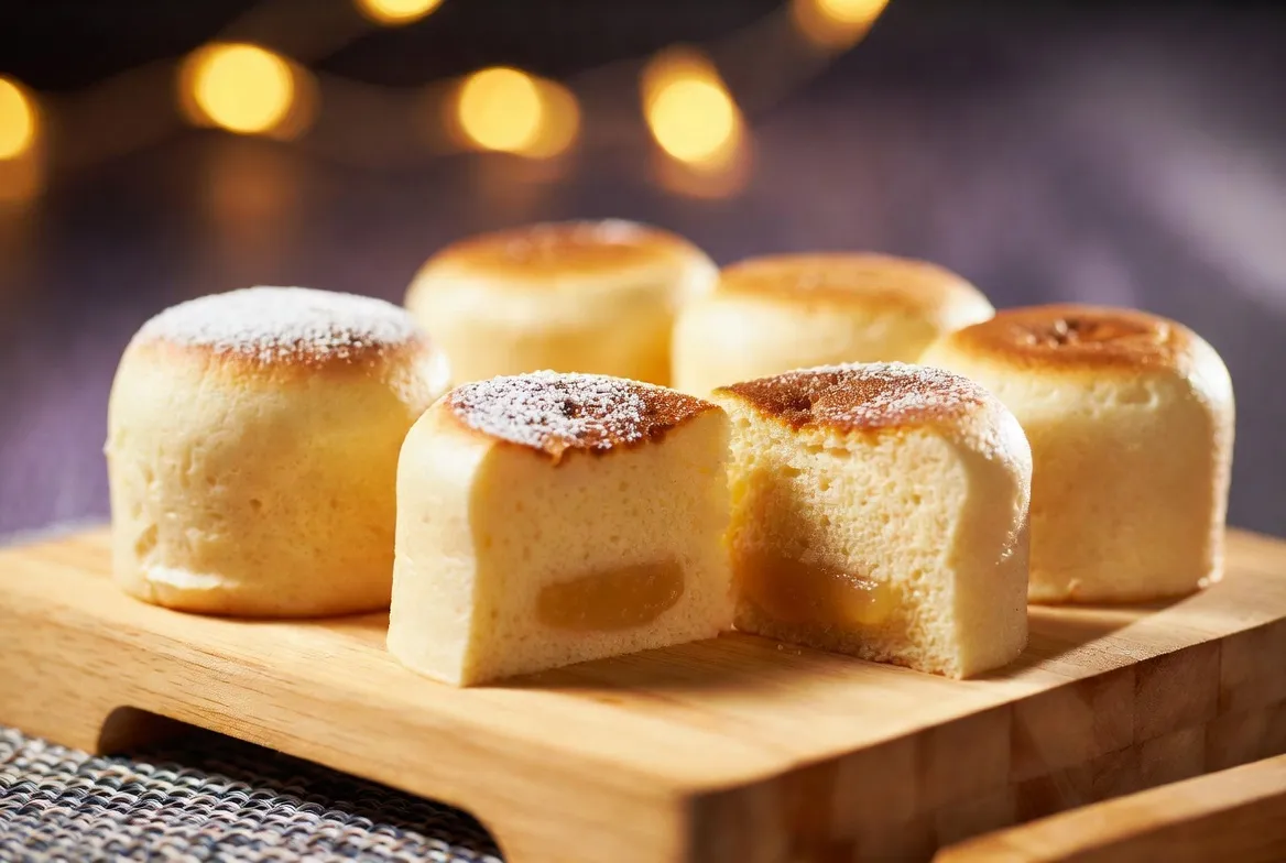 Plat : Petits gâteaux vapeur à la vanille