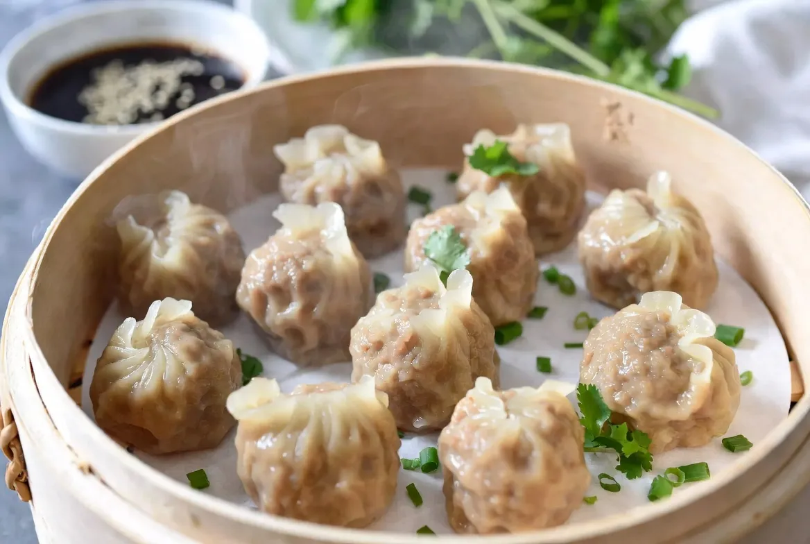 Plat : Boulettes vapeur de poulet au gingembre