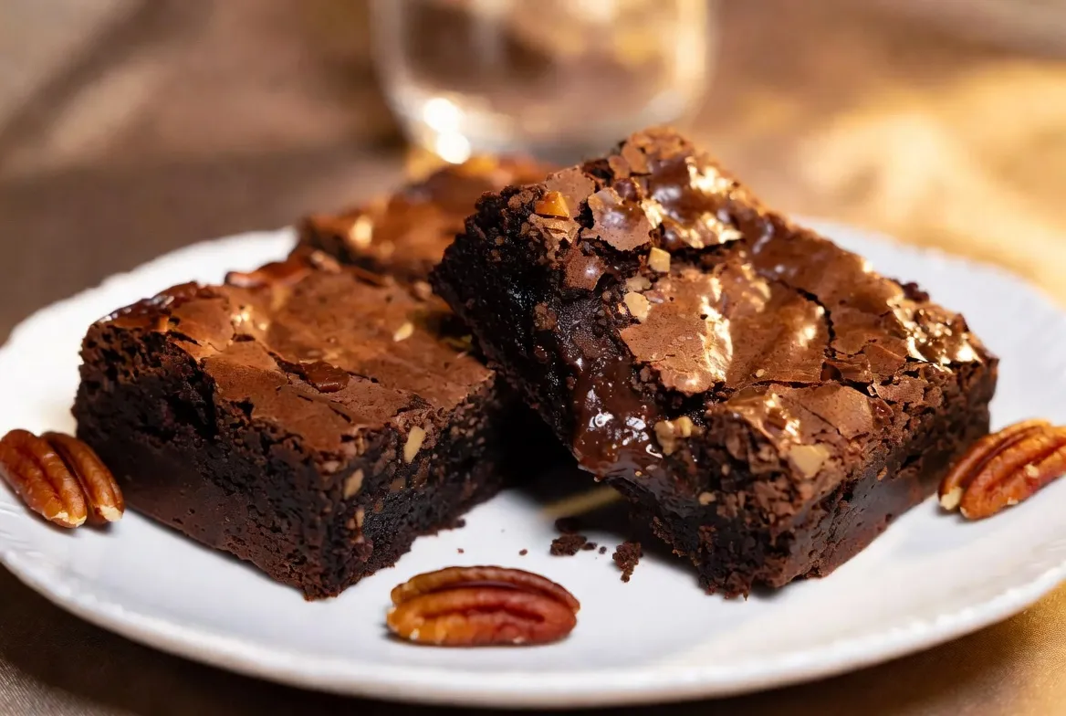 Plat : Brownies fondants au chocolat
