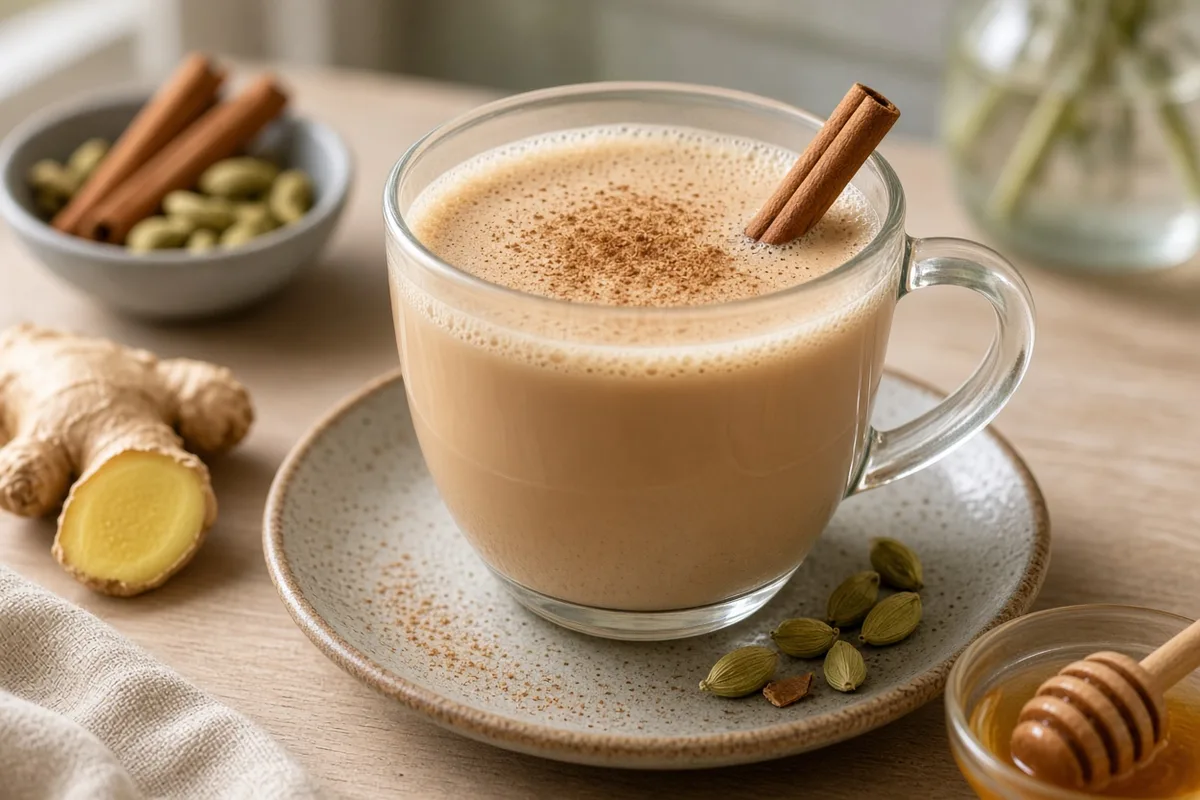 Plat : Chaï latte maison