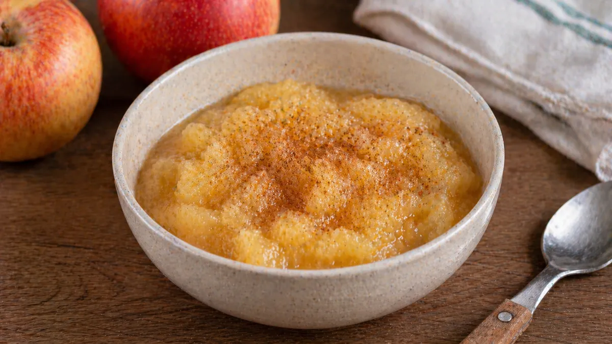 Plat : Compote de pommes minute