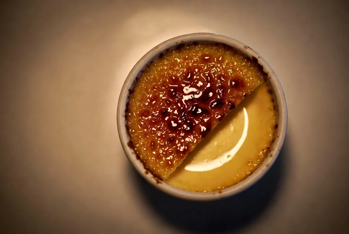 Plat : Crème brûlée vanille