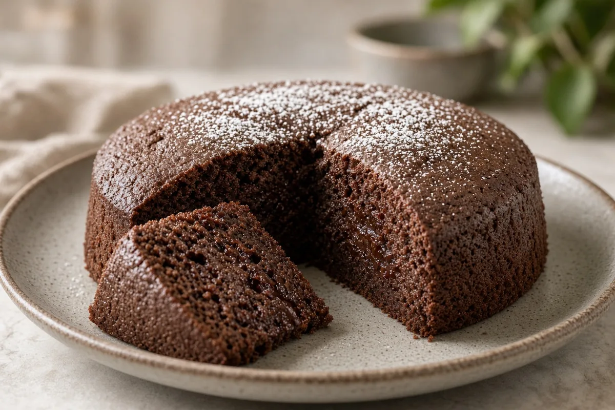 Plat : Gâteau vapeur au chocolat