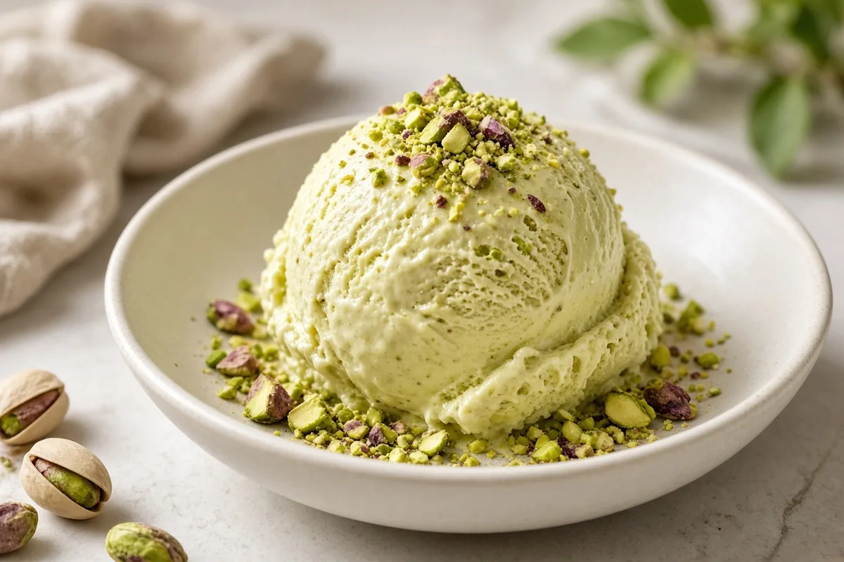 Glace Ă la pistache