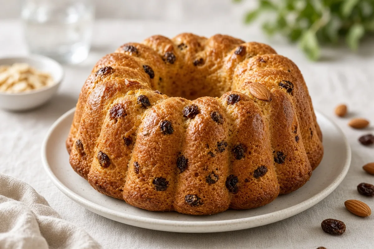 Plat : Kouglof alsacien aux raisins
