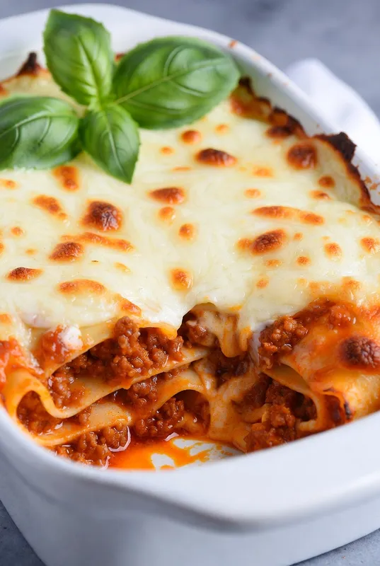 Plat : Lasagnes à la bolognaise