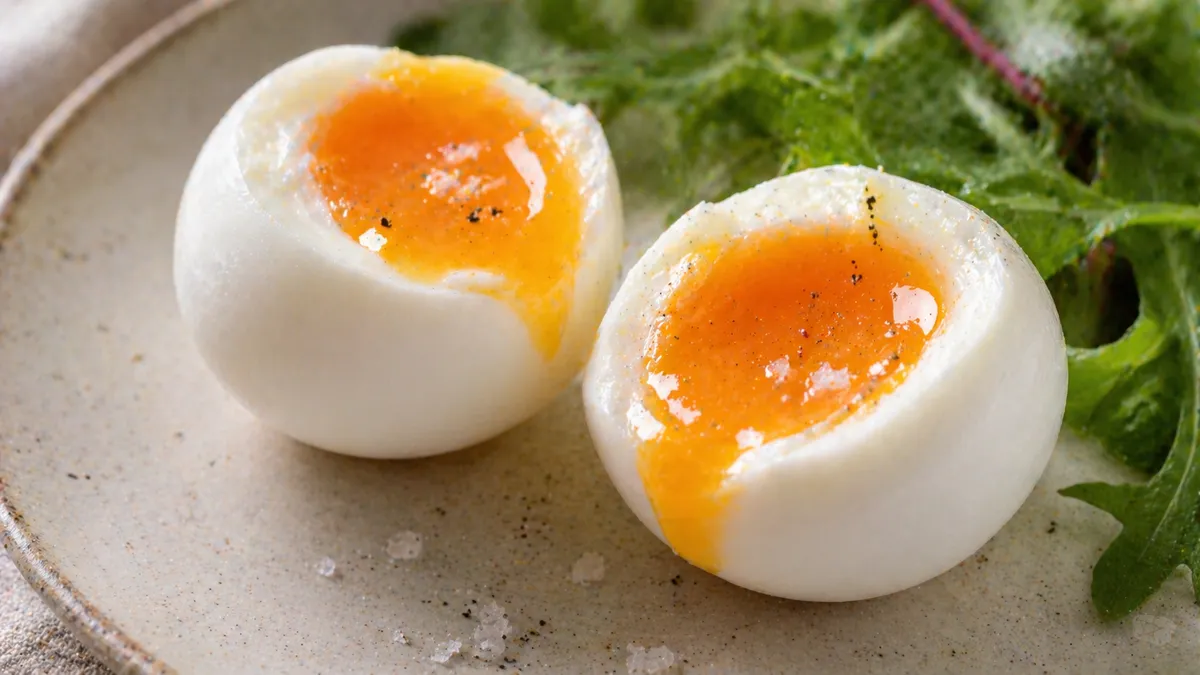 Plat : Œuf mollet parfait 64°C