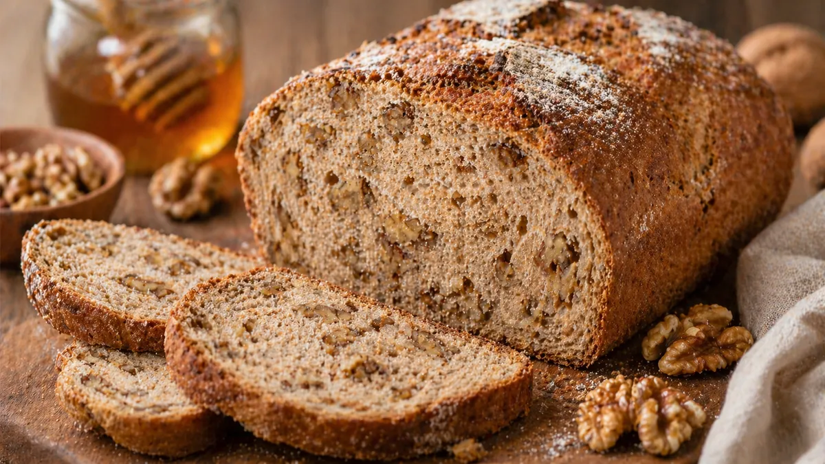 Plat : Pain aux noix et miel