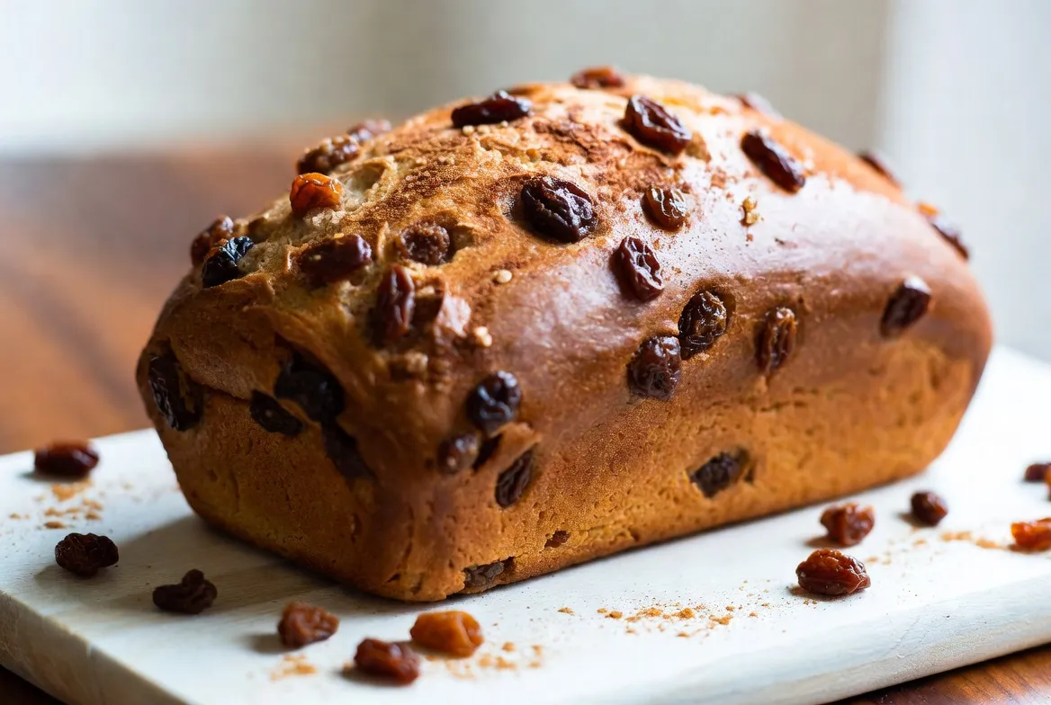 Plat : Pain aux raisins et cannelle
