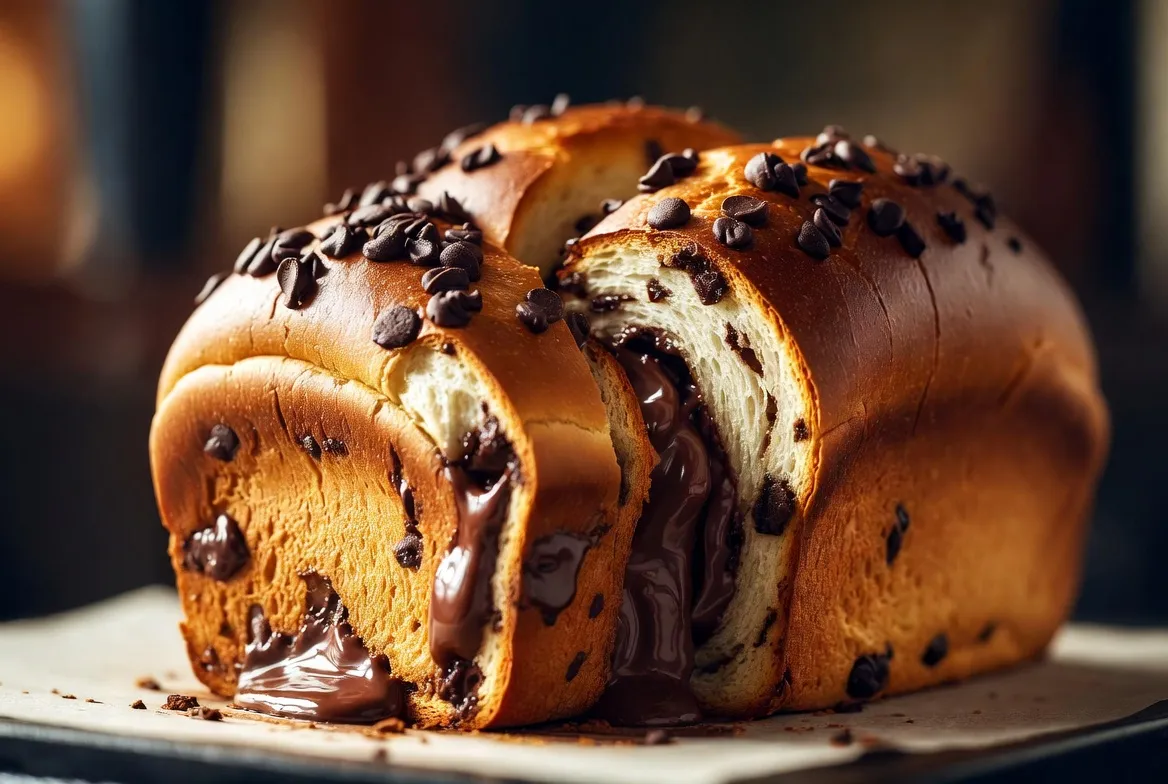 Plat : Pain au chocolat (façon brioche)