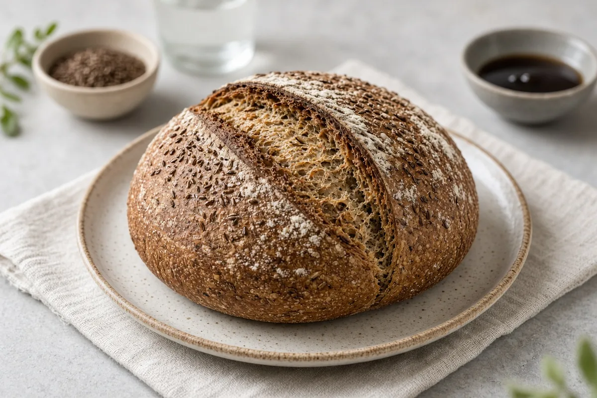 Plat : Pain de seigle au carvi