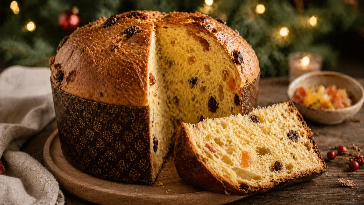 Plat : Panettone de Noël
