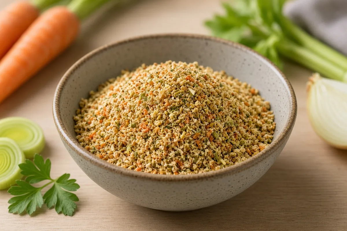 Plat : Poudre de légumes maison pour bouillon
