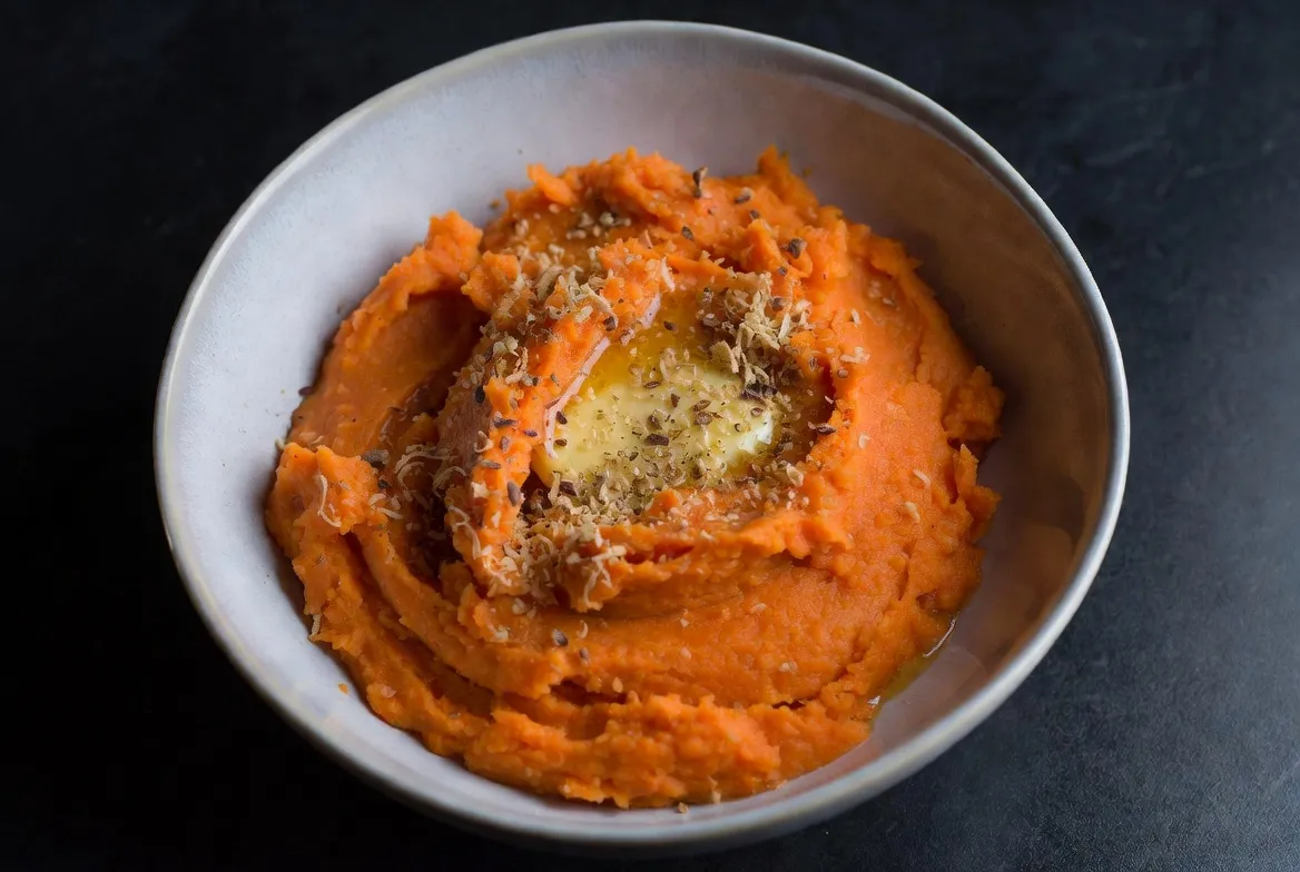 Plat : Purée de patate douce