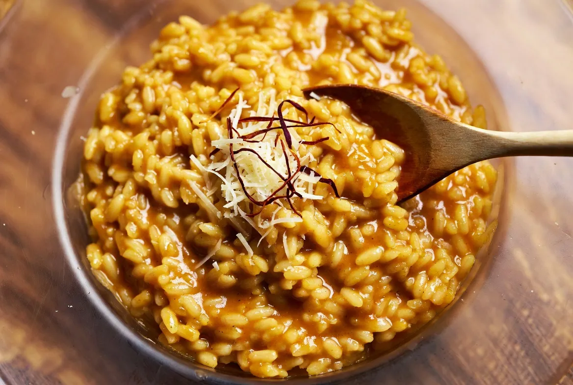 Plat : Risotto au safran (alla Milanese)