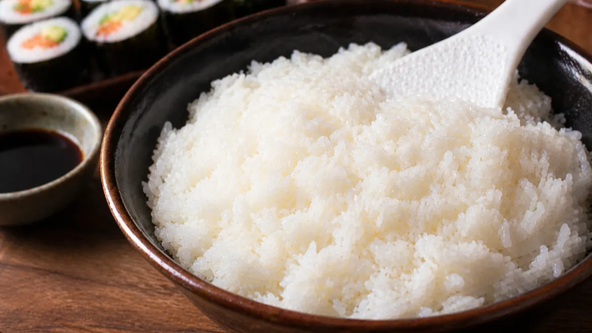 Plat : Riz à sushi parfait