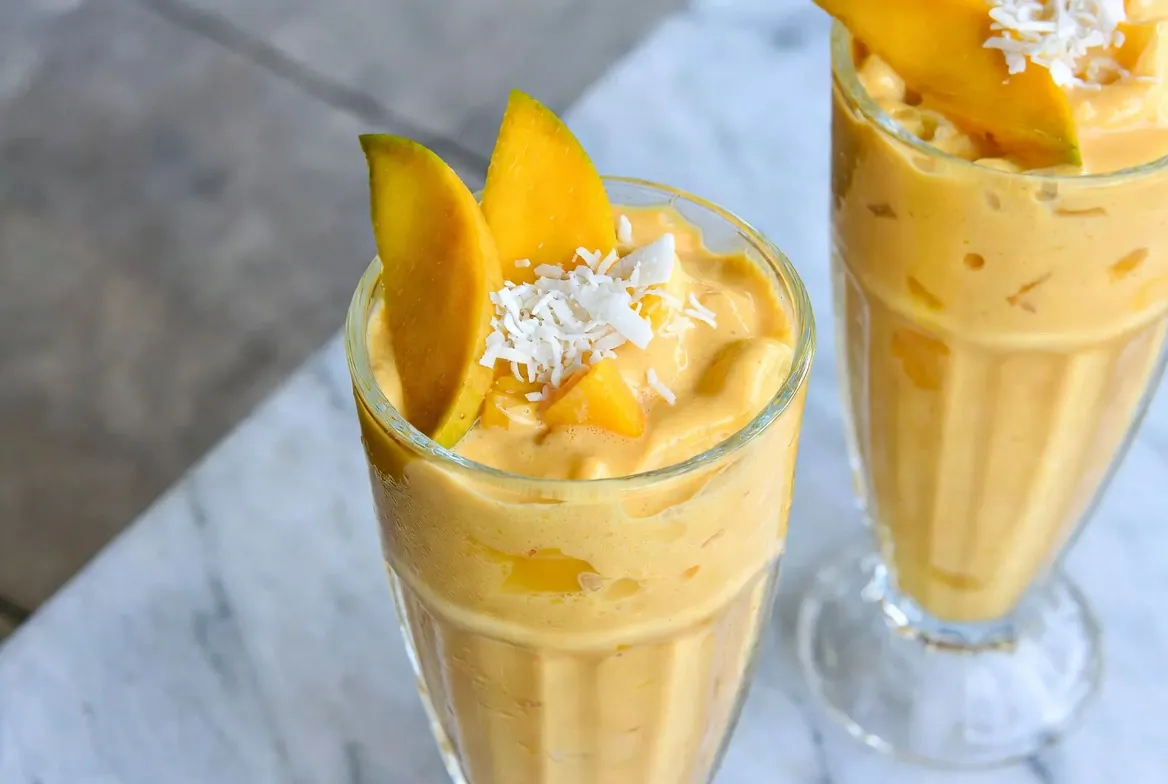Plat : Smoothie mangue-coco