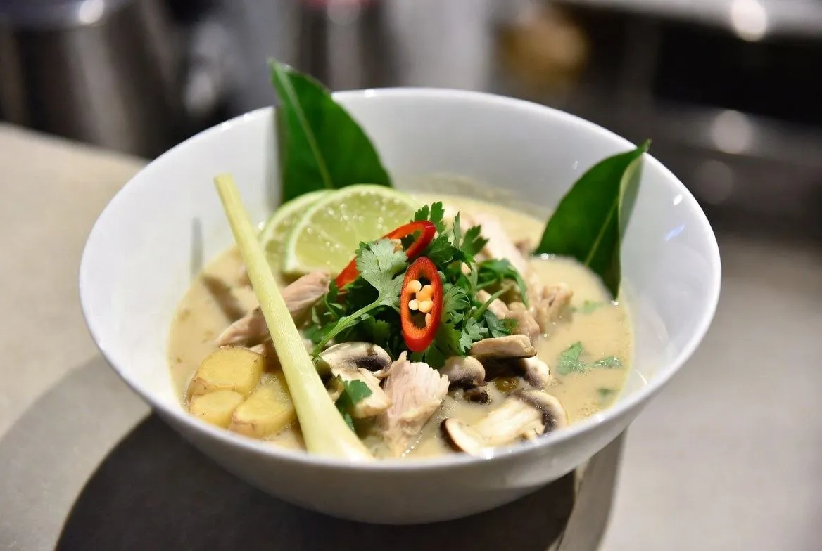Plat : Soupe thaï Tom Kha Gai