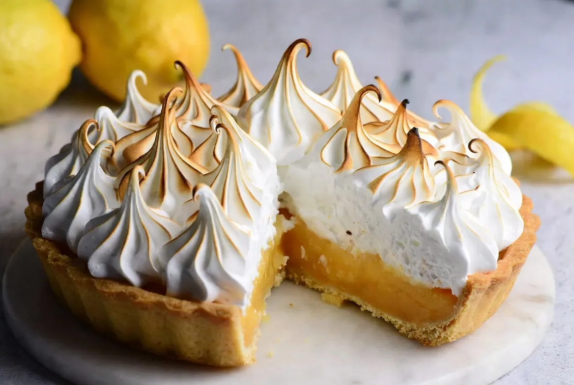 Plat : Tarte au citron meringuée